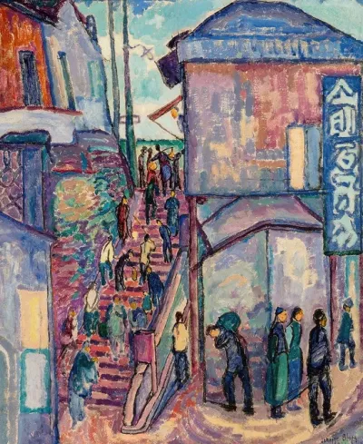 Stairway With Figures China