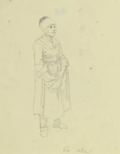 Standing Farmwoman