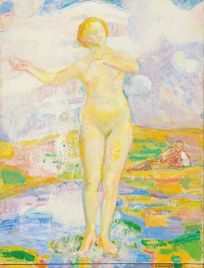 Standing Female Nude 7
