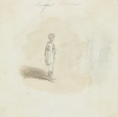 Standing Indian Man