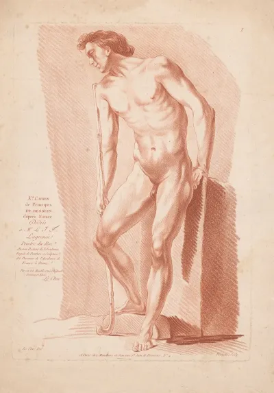 Standing Male Nude 17
