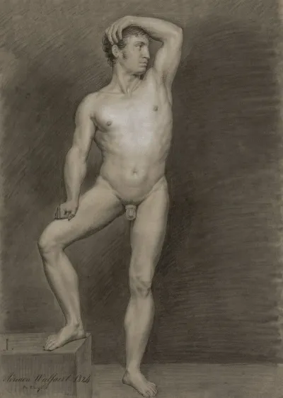 Standing Male Nude 18
