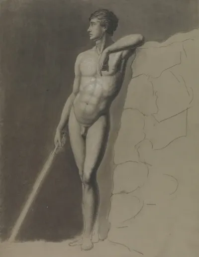 Standing Male Nude 24