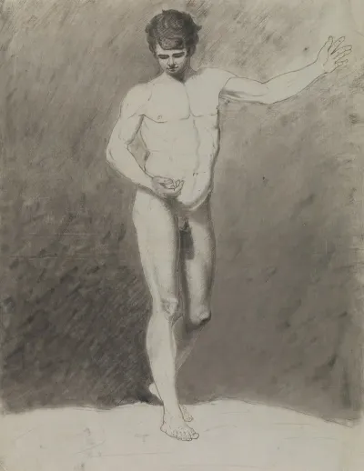 Standing Male Nude 29