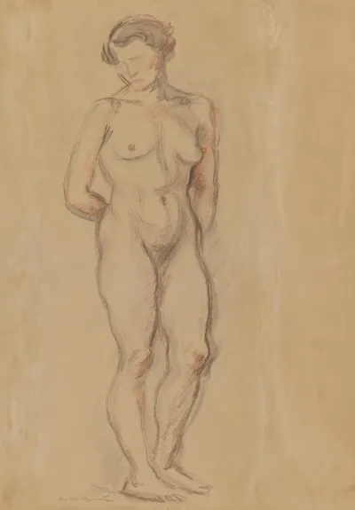 Standing Nude 10