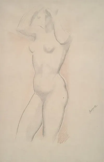 Standing Nude 4