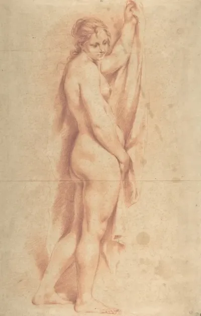 Standing Nude Female Figure
