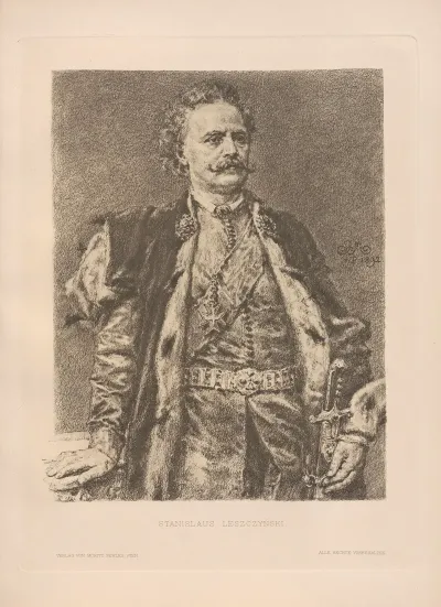 Stanislau Leszczynski — Jan Matejko Kanvas Tablo