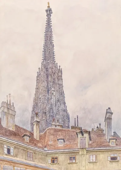 Stefansturm Vom Deutschordenshaus