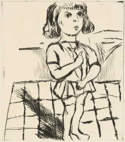 Stehendes Madchen