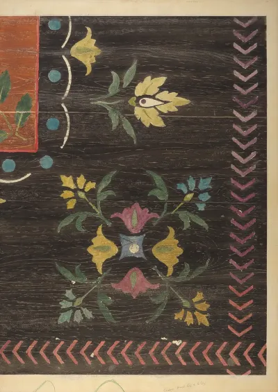 Stencilled Floor 4