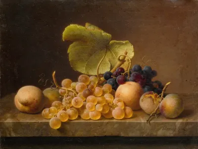 Still Life With Grapes 4