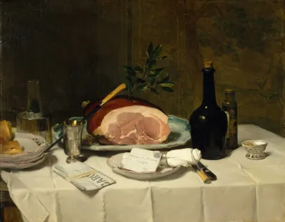 Still Life With Ham 2