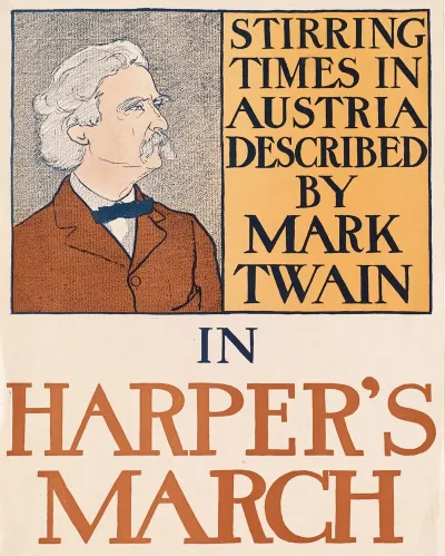 Stirring Times In Austria Described By Mark Twain In Harpers March