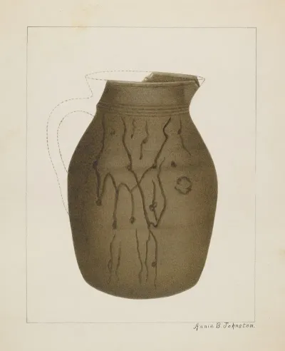 Stoneware Jar 14