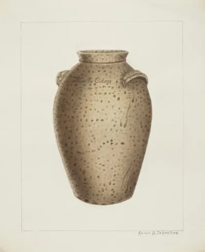 Stoneware Jar
