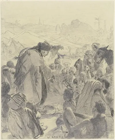 Storyteller Near Cairo