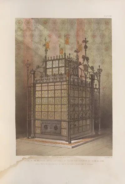 Stove In The Medioeval Style