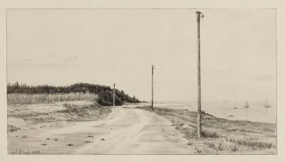 Strandvejen Ved Hornbaeksplantagen
