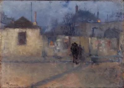 Street In Montparnasse Paris