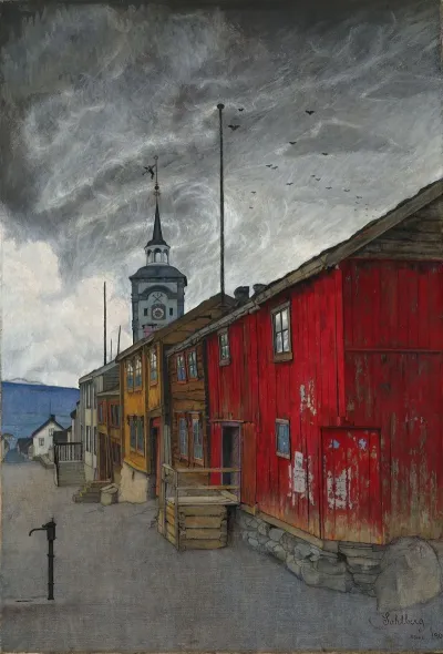 Street In Roros