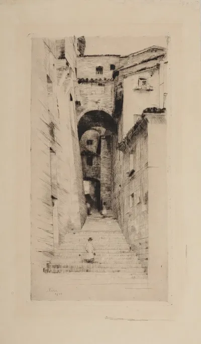 Street In Siena I