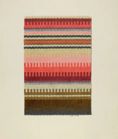 Striped Stair Carpet