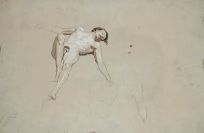 Studie Eines Liegenden Manneraktes 2