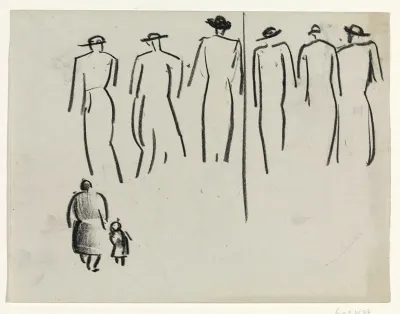 Studie Van Diverse Figuren
