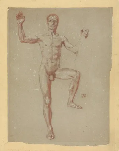 Studie Zu Orpheus Und Die Tiere