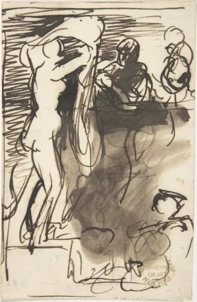 Studies For The Bride At Her Toilet On The Day Of Her Wedding