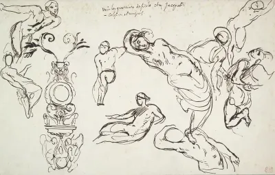 Studies Of Agriculture Palais Bourbon Paris