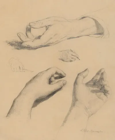 Studies Of Hands 11