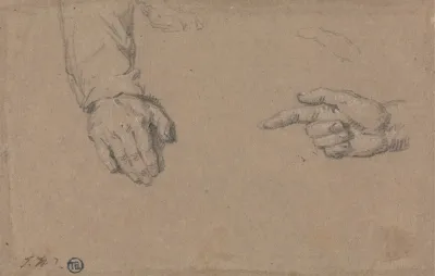 Studies Of Hands 9