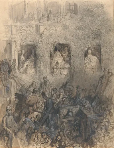 Study For A Block On The Road