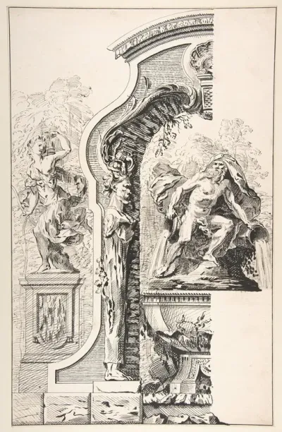 Study For A Garden Capriccio 2