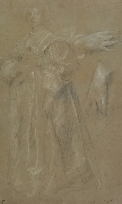 Study For A Portrait Of A Lady