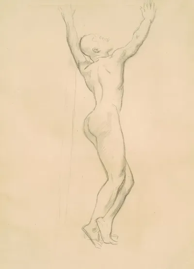Study For Apollo And Daphne