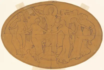 Study For Apollo And The Muses