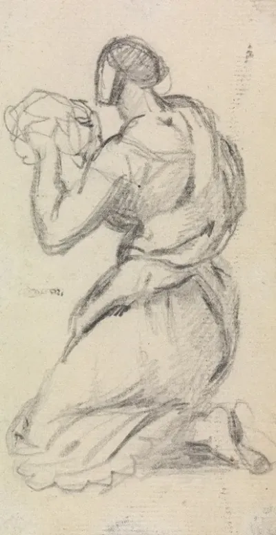 Study For Christs Entry Into Jerusalem 6
