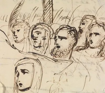 Study For Christs Entry Into Jerusalem 8
