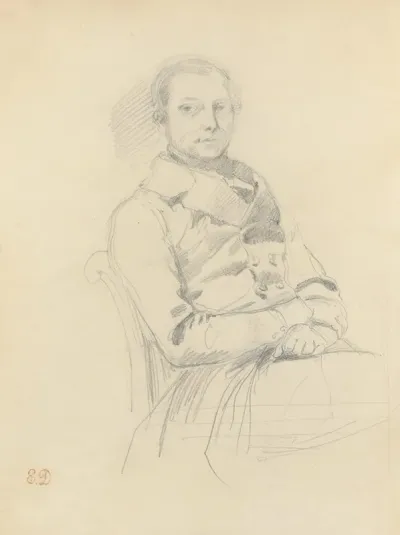 Study For Count Charles De Mornay