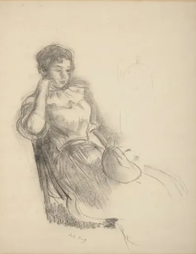 Study For La Robe Rose