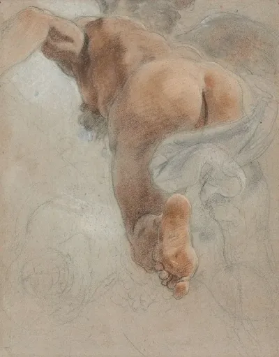 Study For The Allegorical Figure Of Earthly Harmony
