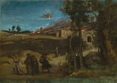 Study For The Destruction Of Sodom