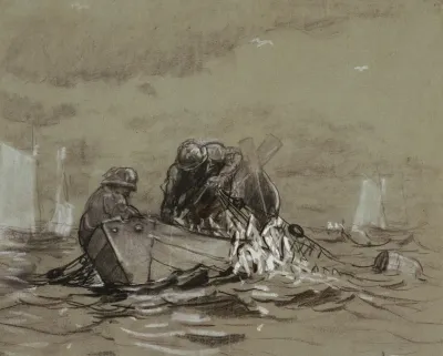 Study For The Herring Net