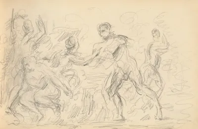 Study For The Judgement Of Paris Or The Amorous Shepherd