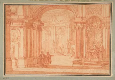 Study For The Rotunda Of A Palace