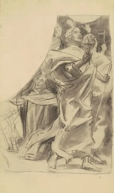 Study For Triumph Of Religion