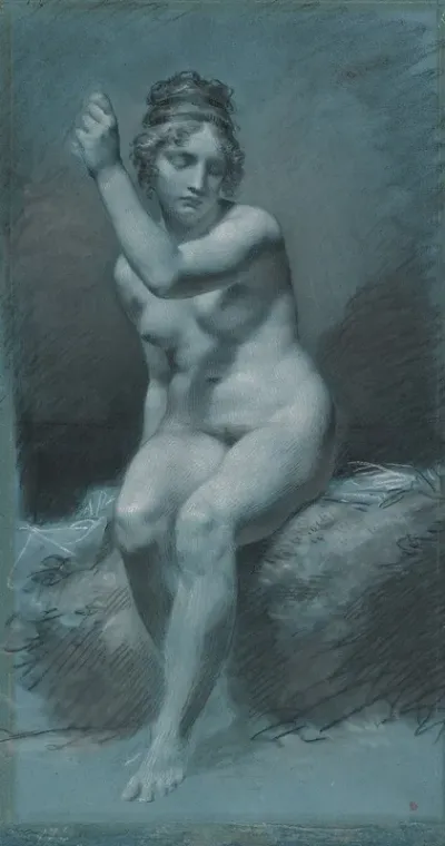 Study Of A Female Nude 4